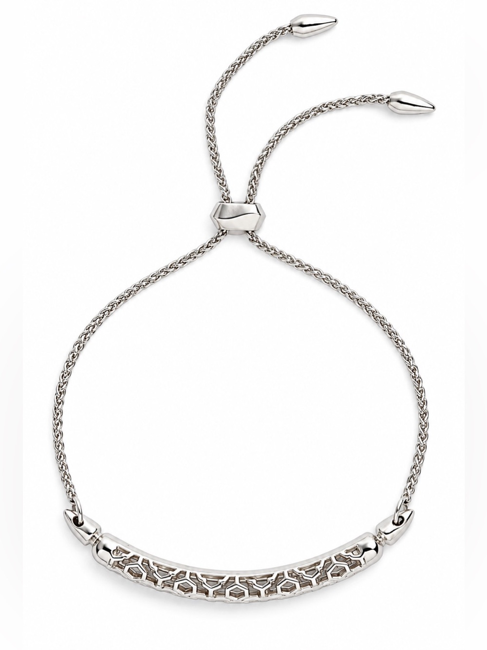 Kendra Scott Gilly Adjustable Bracelet - Silver Filigree